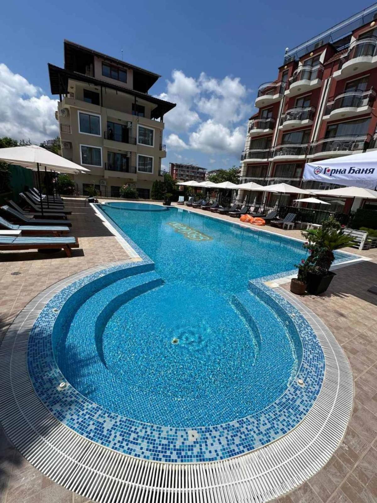 Salena Beach Hotel Приморско Экстерьер фото