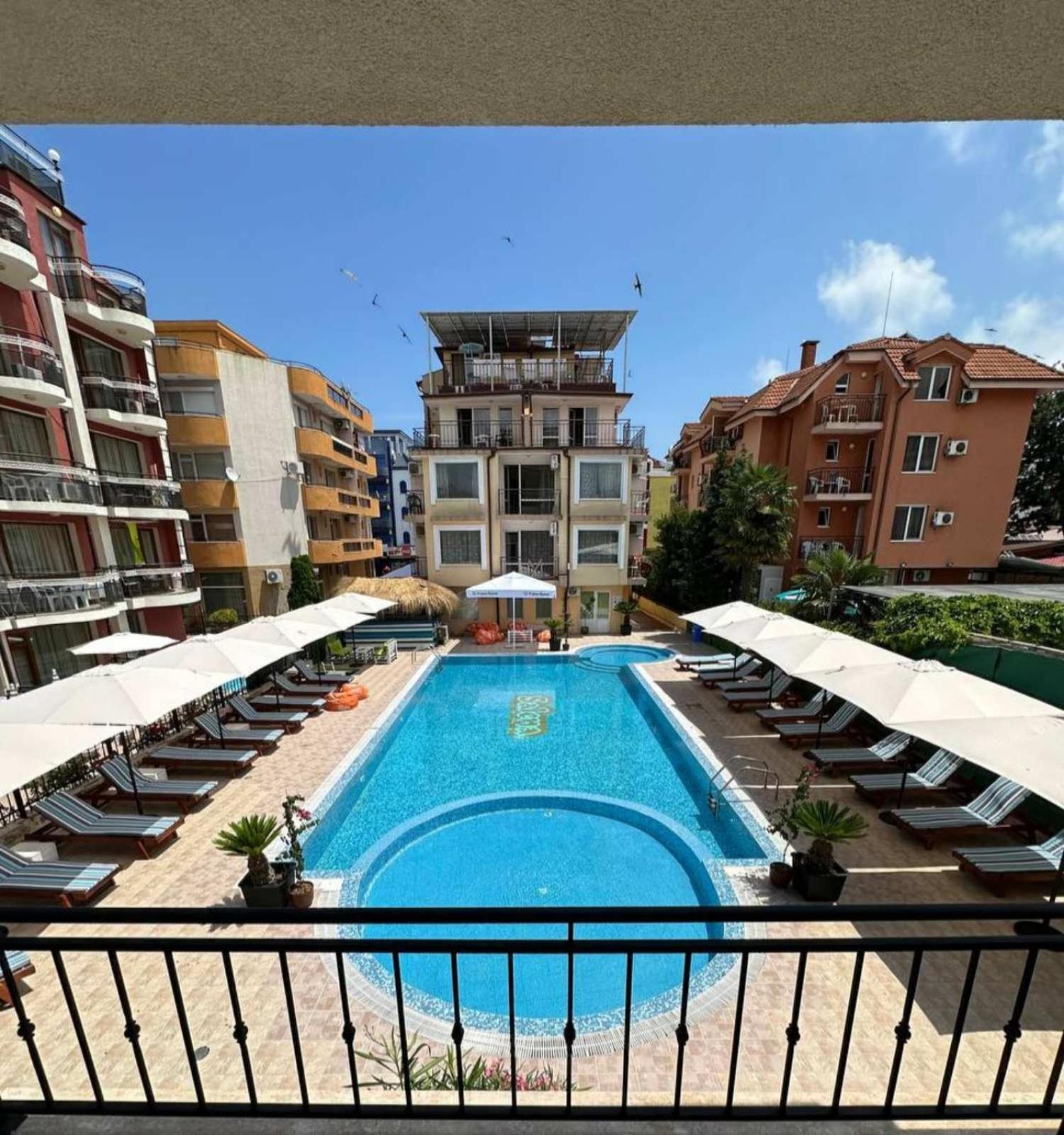 Salena Beach Hotel Приморско Экстерьер фото