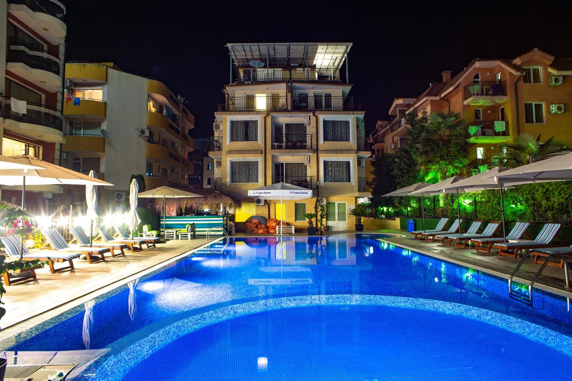 Salena Beach Hotel Приморско Экстерьер фото