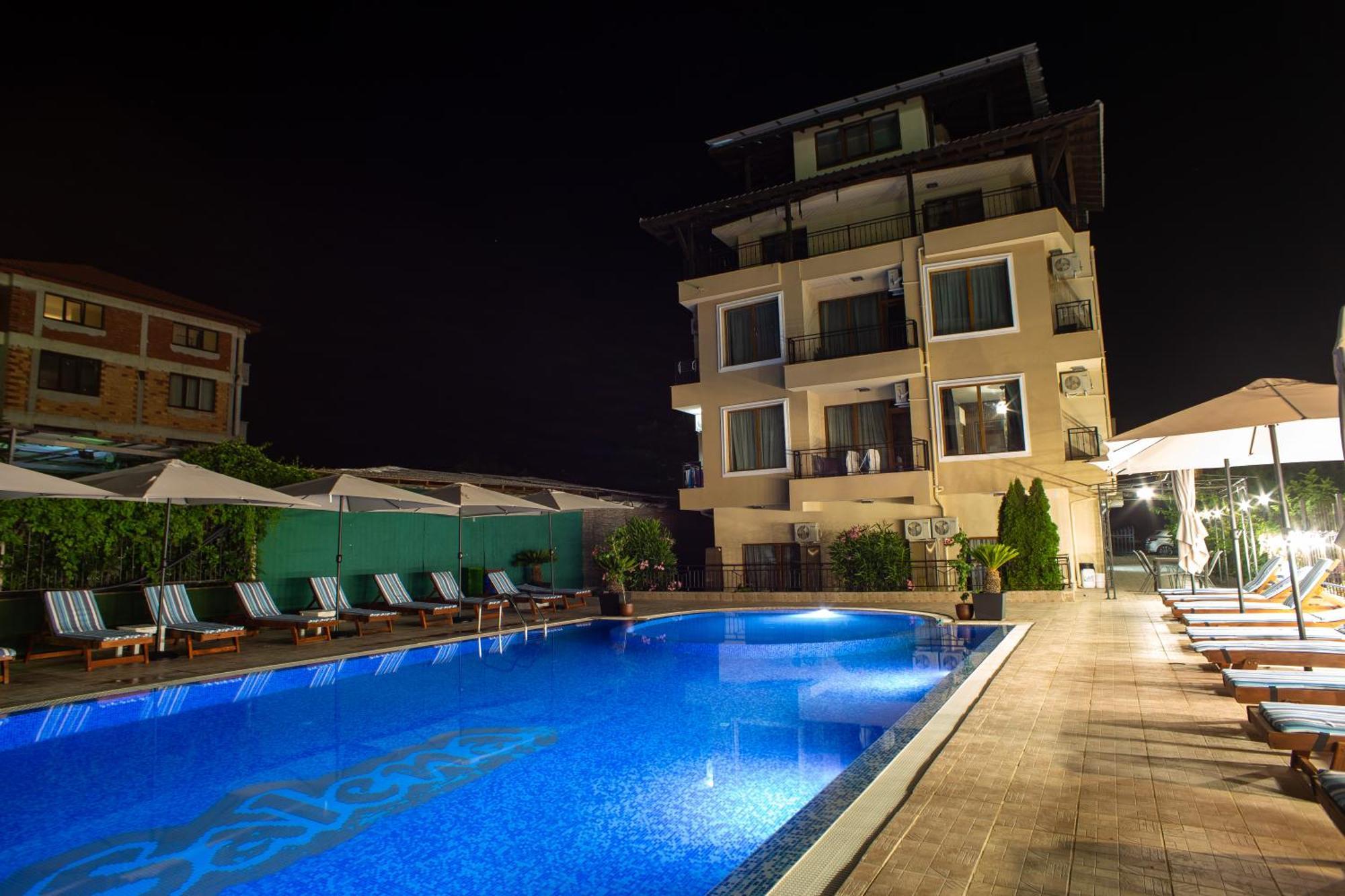 Salena Beach Hotel Приморско Экстерьер фото