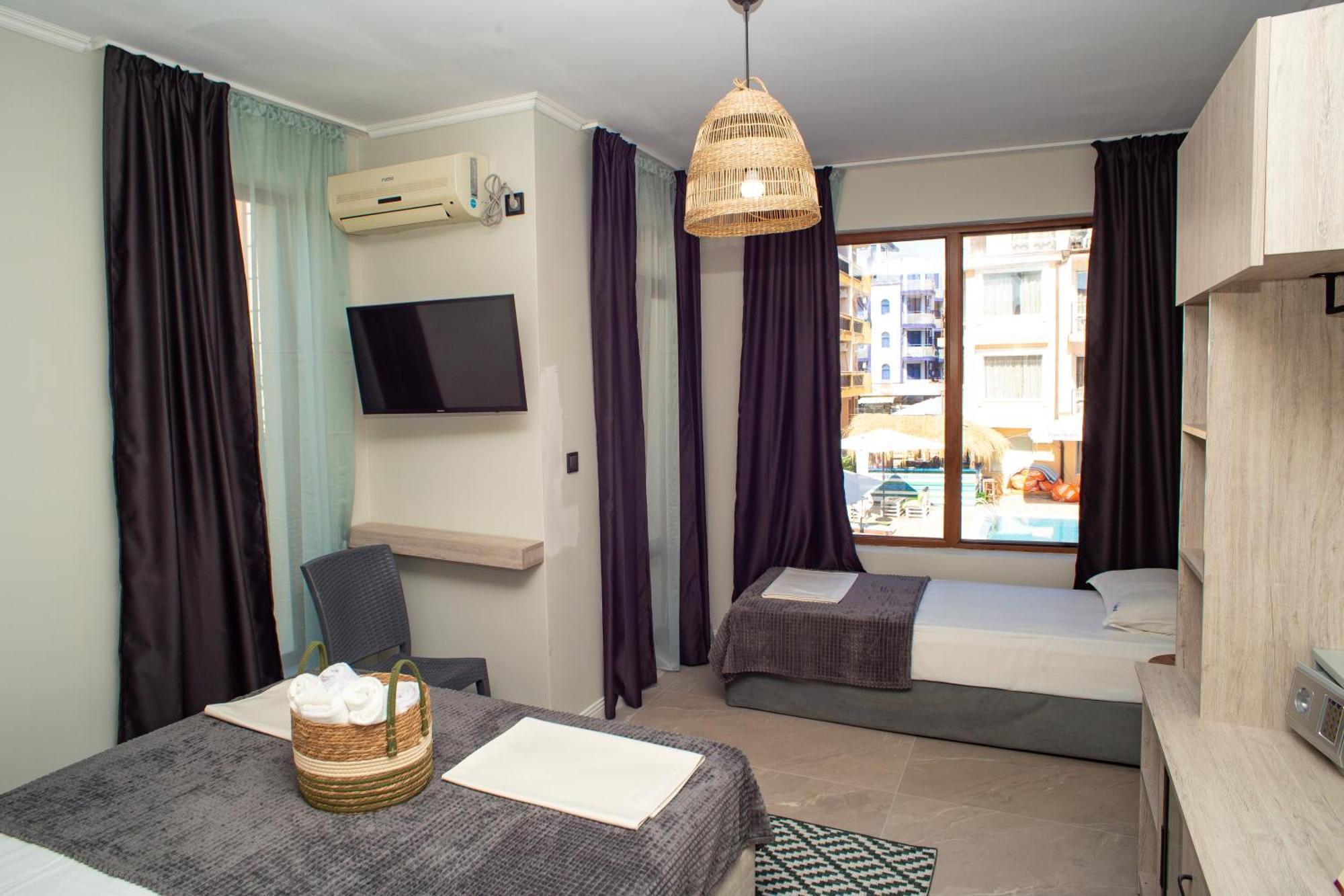 Salena Beach Hotel Приморско Экстерьер фото