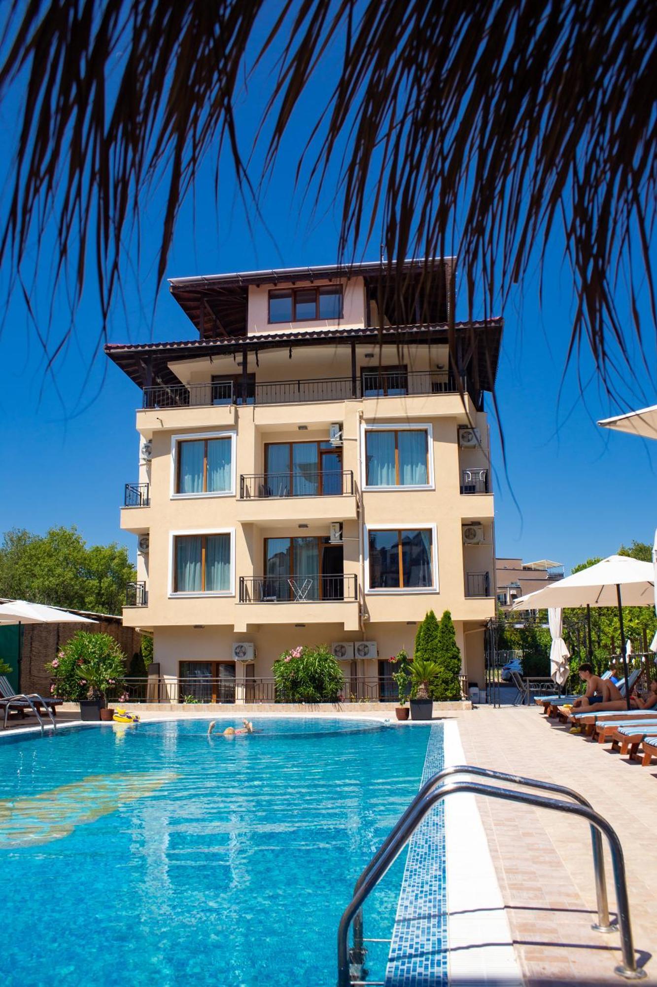 Salena Beach Hotel Приморско Экстерьер фото