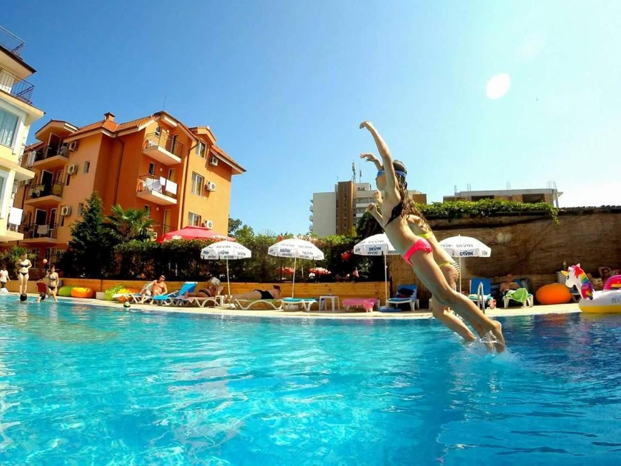 Salena Beach Hotel Приморско Экстерьер фото