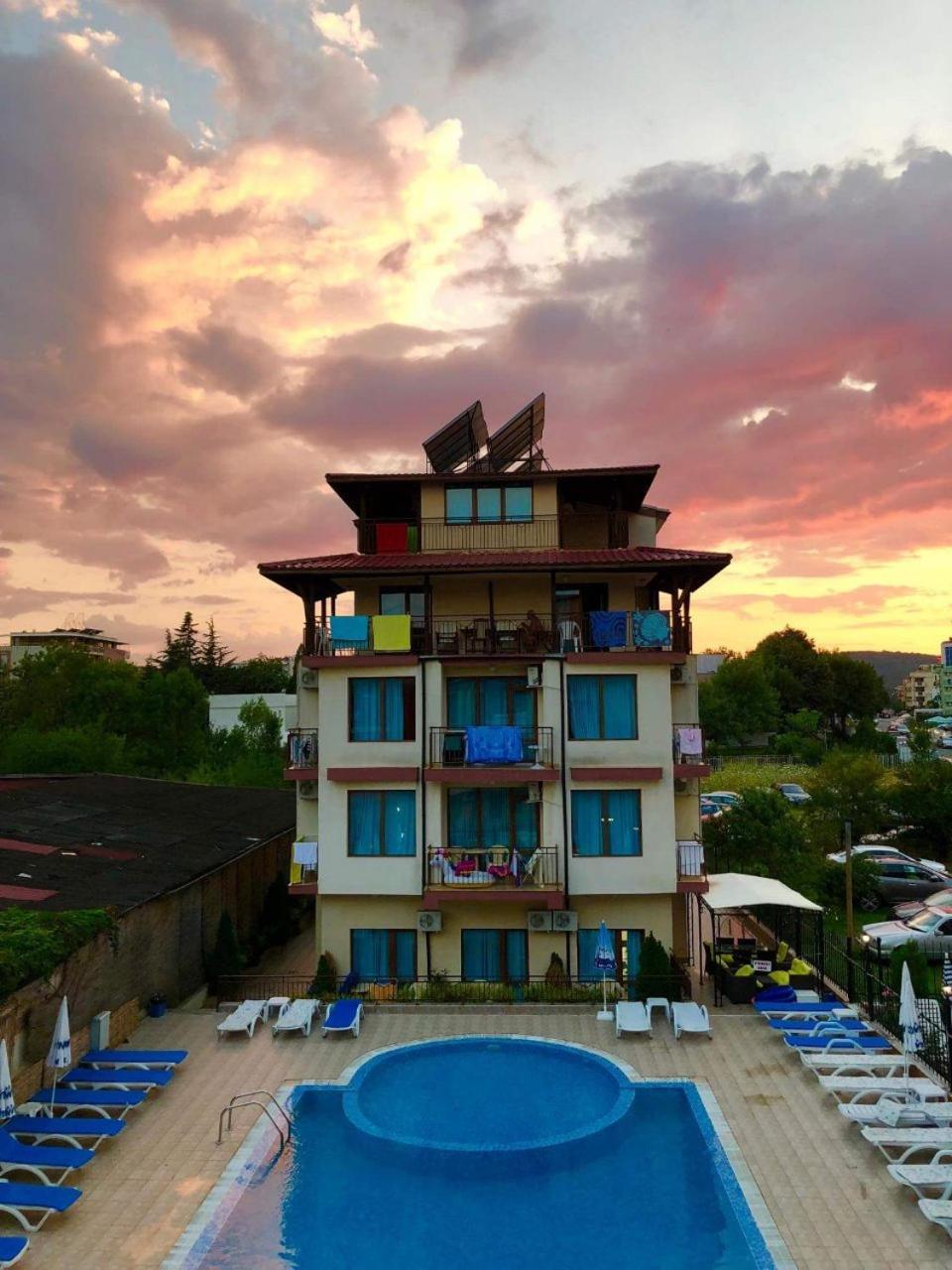Salena Beach Hotel Приморско Экстерьер фото