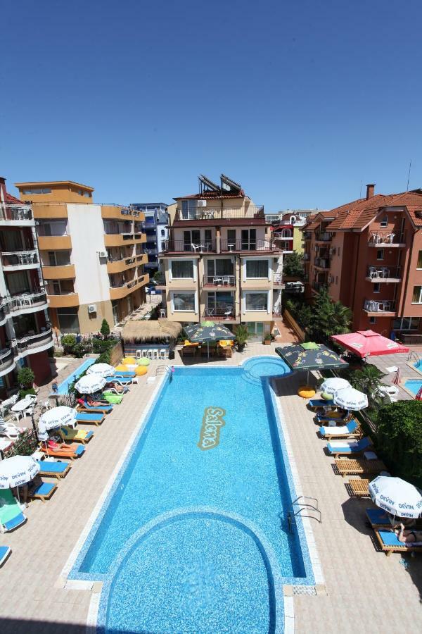 Salena Beach Hotel Приморско Экстерьер фото